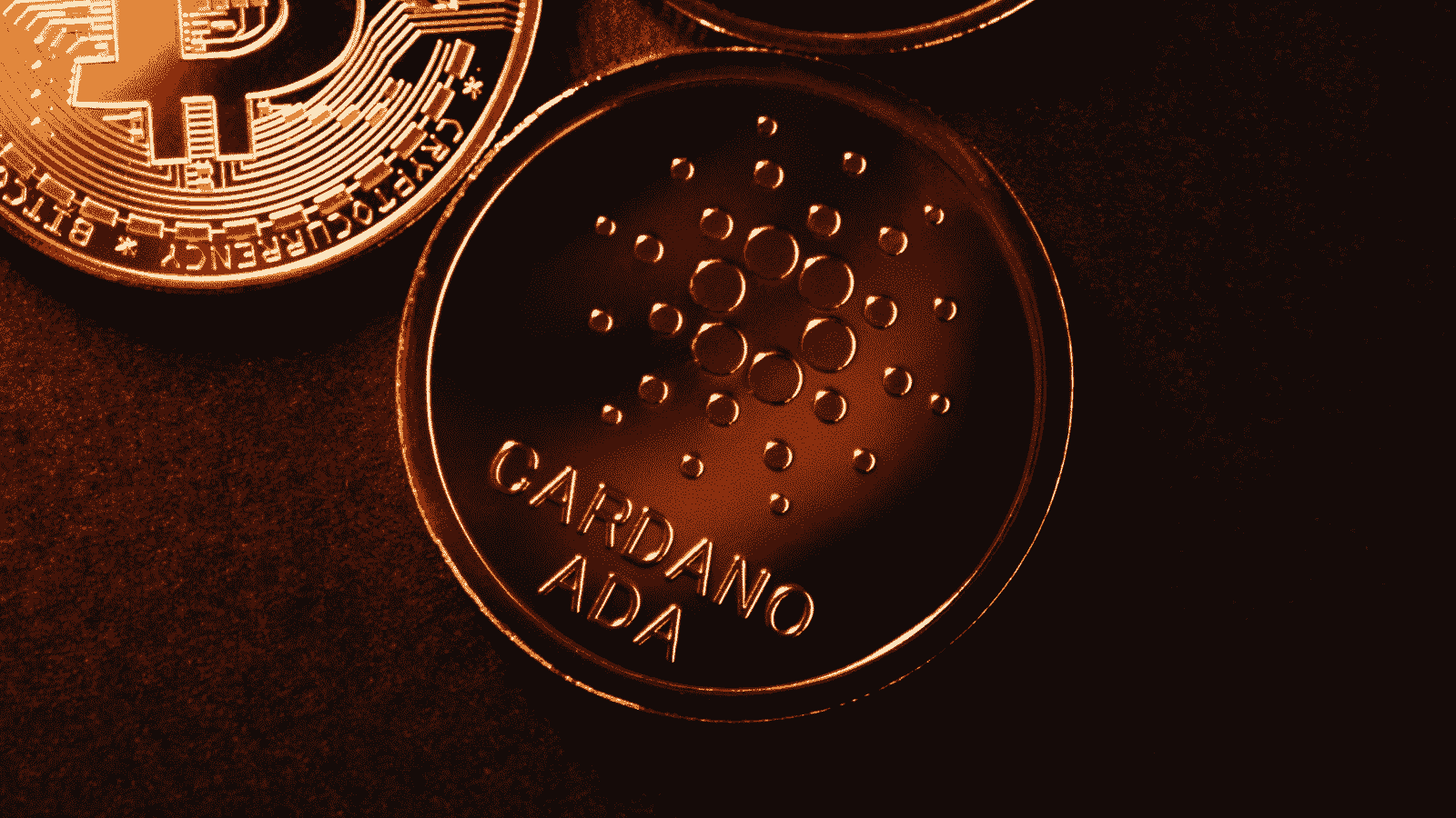 Cardano coin.